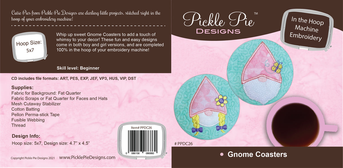 Dealer Only - Gnome Boy &amp; Girl Coasters Design