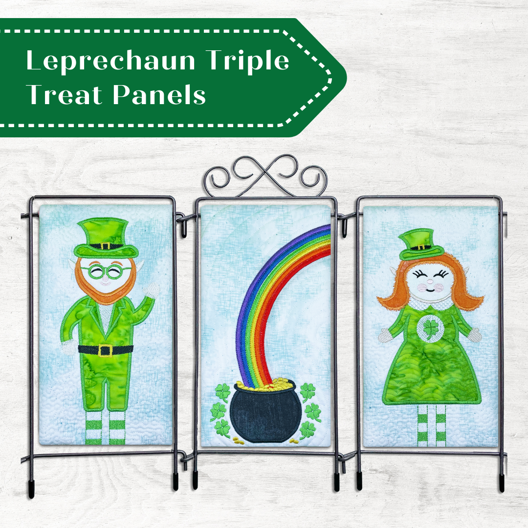 Leprechaun Triple Treat Panels Design Set