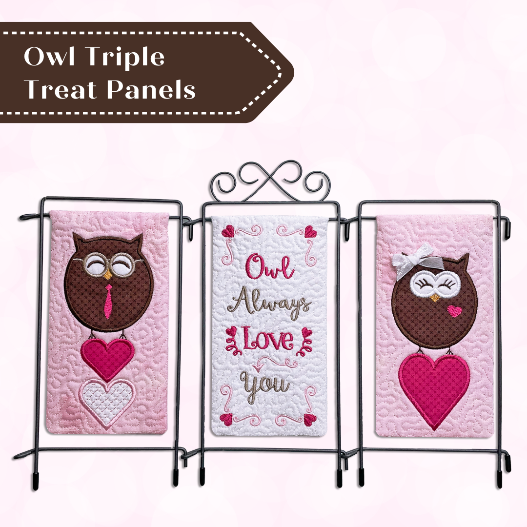 Owl Always Love You Triple Treat Panels Design Set