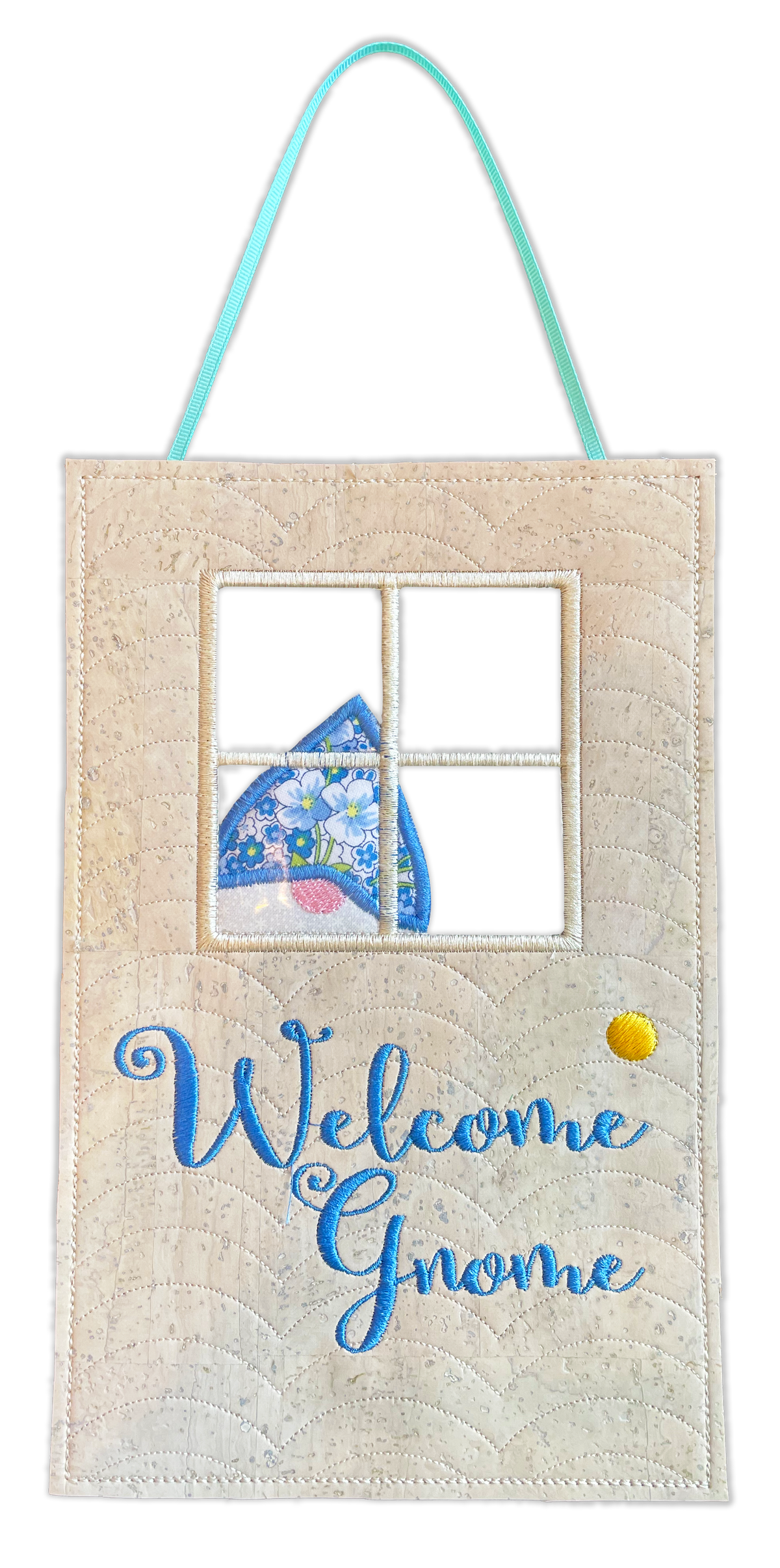 Gnome Adorable Doors In the hoop Embroidery Design