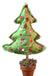 Shabby Stuffed Christmas Trees In the Hoop Embroidery Design