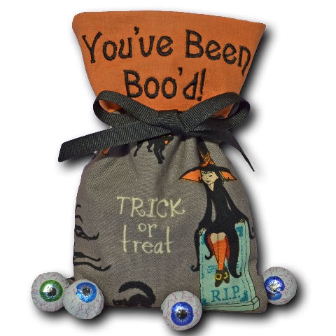 Halloween Treat Bags In the Hoop machine embroidery
