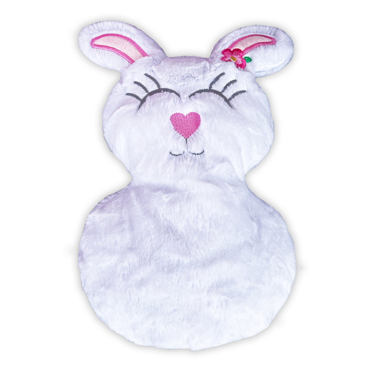 Girl Easter Bunny Softies In the Hoop Machine Embroidery Design