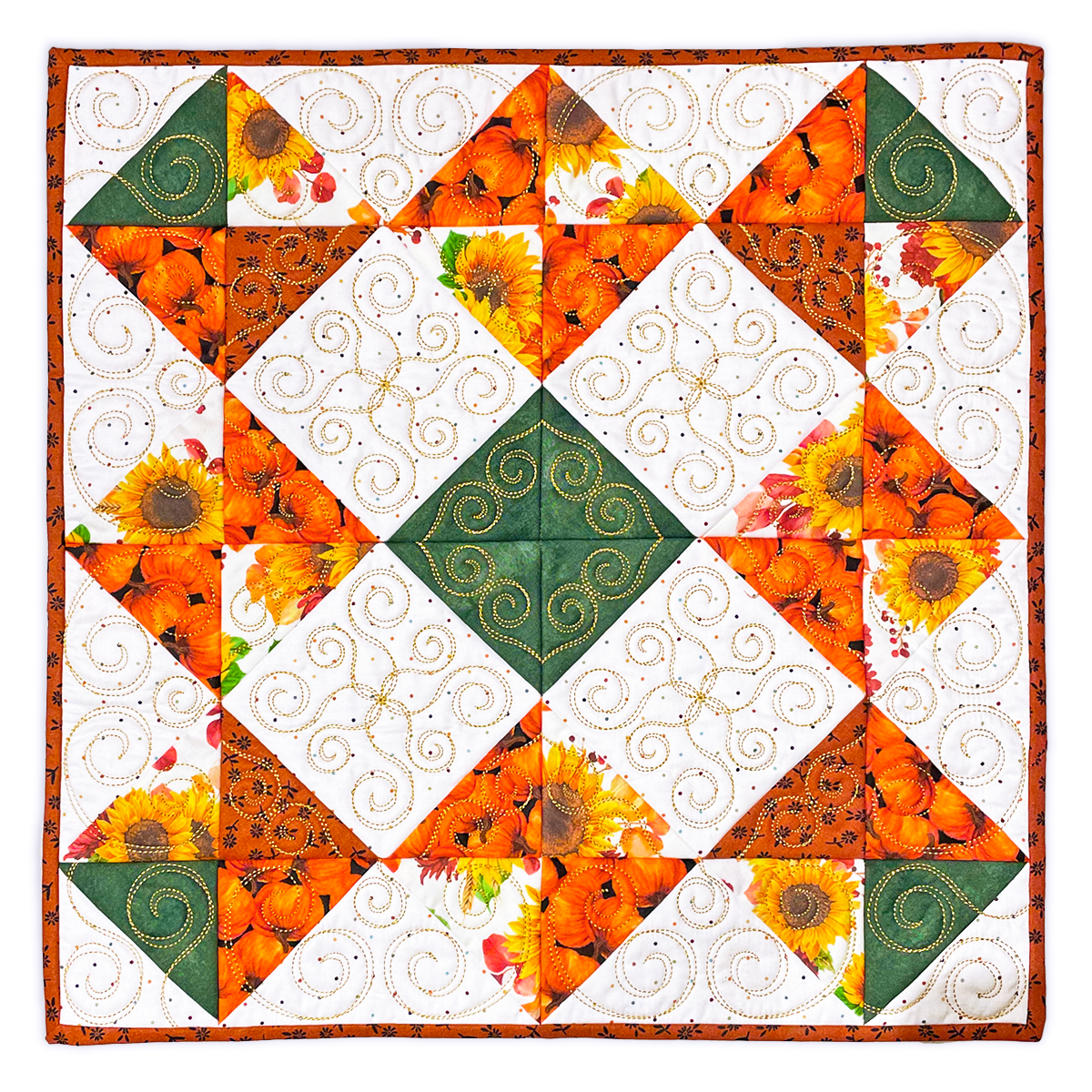 Blueberry Pie In-the-Hoop Machine Embroidery Quilt