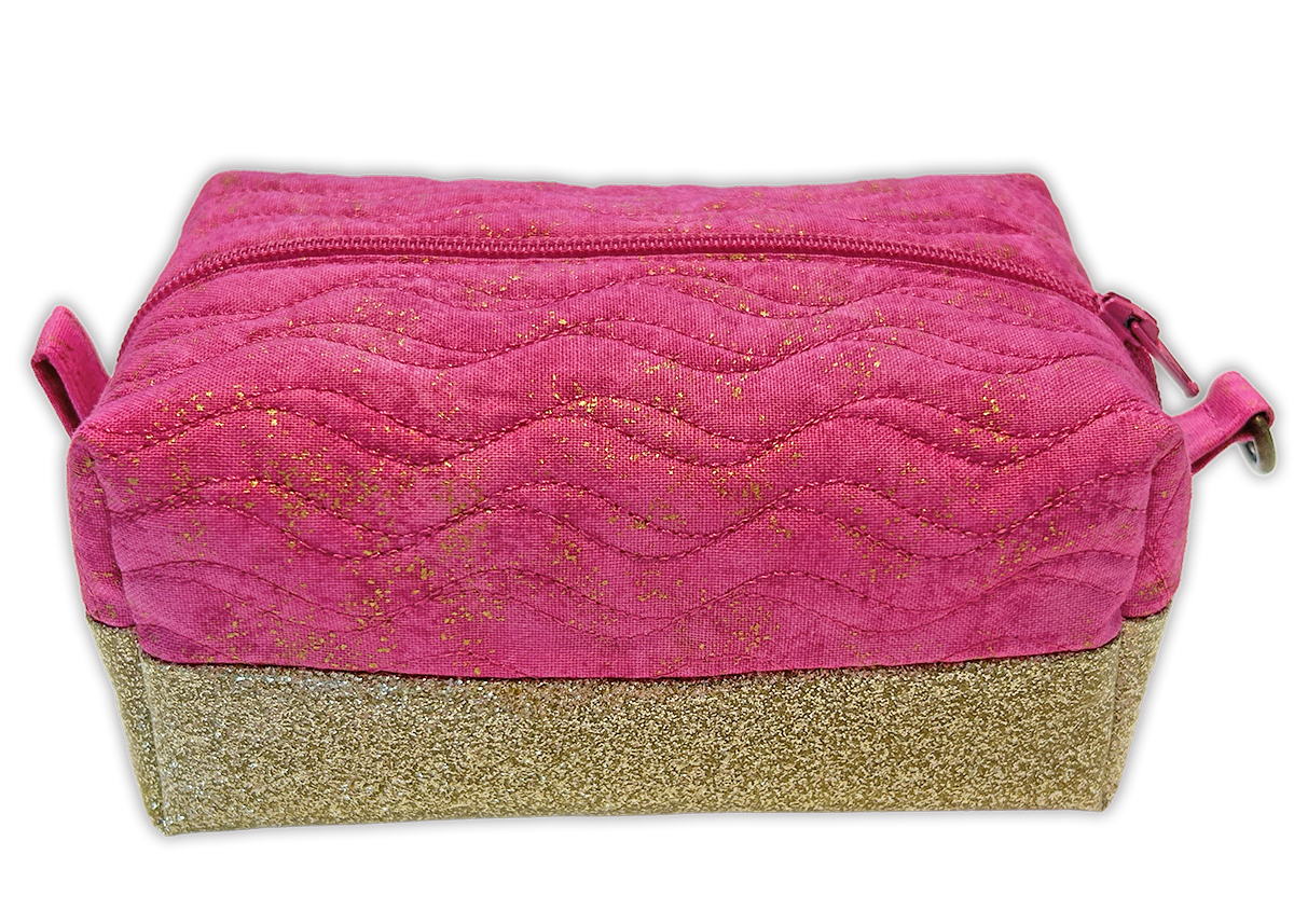 Boxy Zipper Bags In the Hoop Machine Embroidery Designs