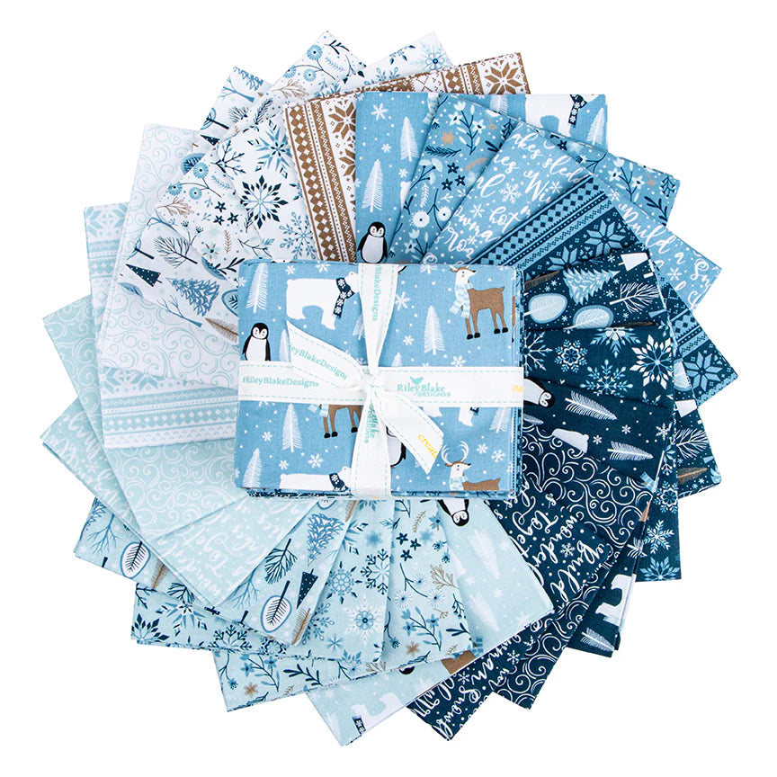 Riley Blake Winter Magic Fat Quarter Bundle