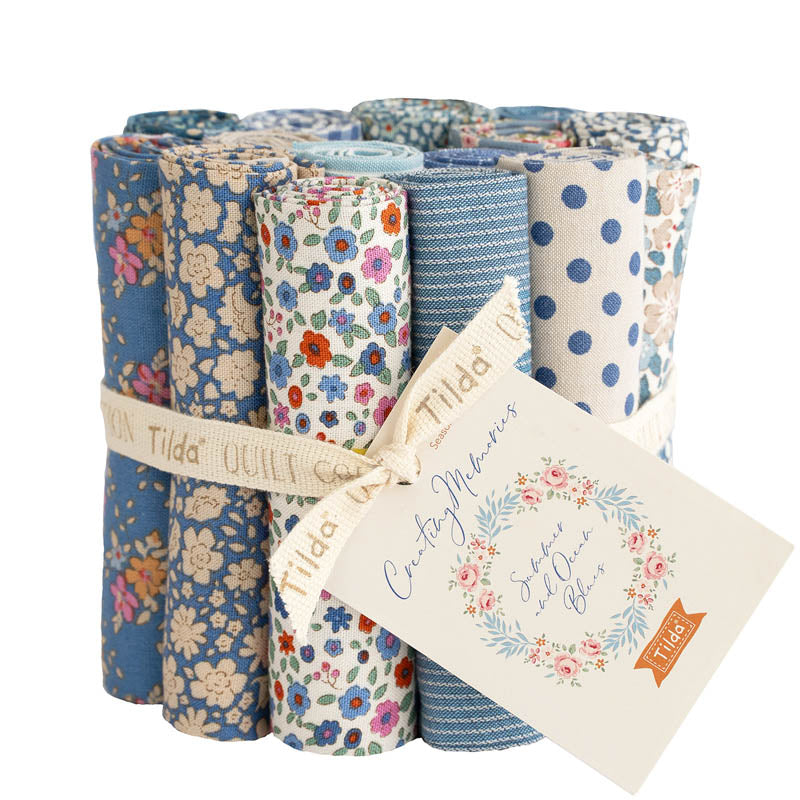 Tilda Creating Memories Fat Eight Fabric Bundles: Choose Your Colorway