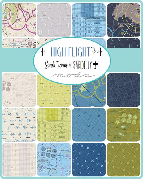 High Flight Jelly Roll 2.5" Strips