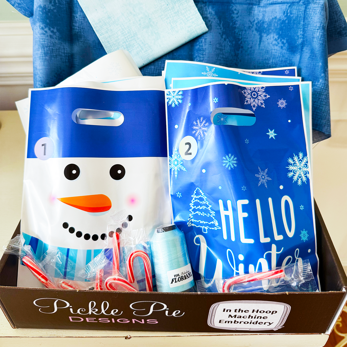 Advent Calendar Fabric Add-on for 4 Projects