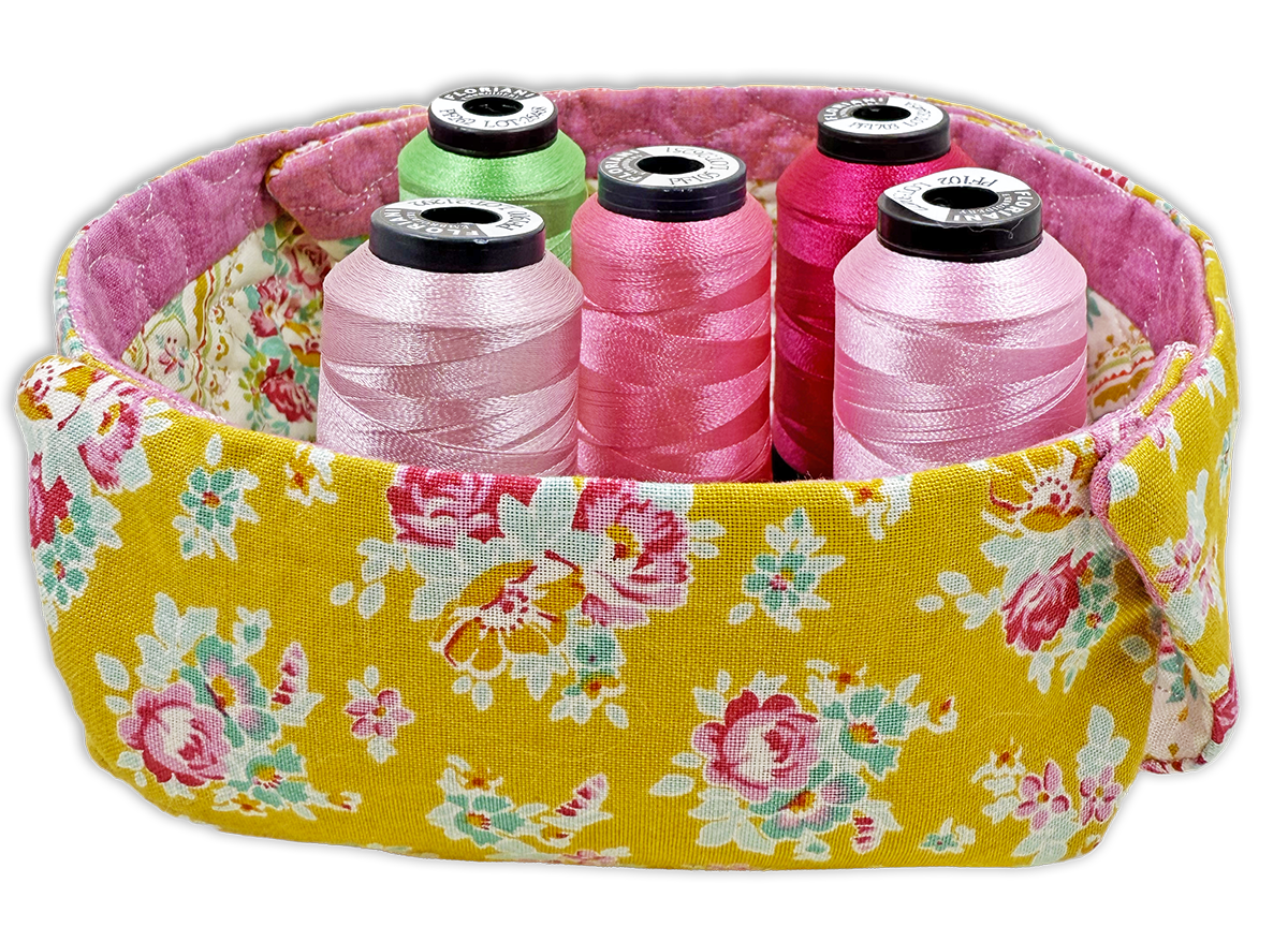 Microwave Quilted Bowl Cozies In the Hoop Machine Embroidery Design