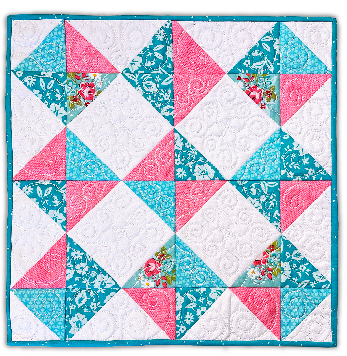 Blueberry Pie In-the-Hoop Quilt