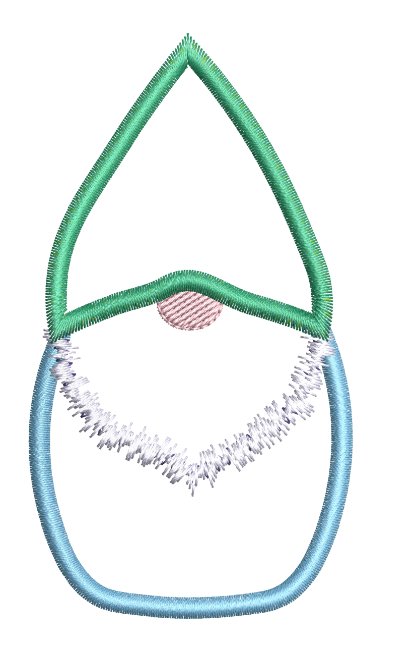 Gnomes & Mushrooms Applique Set