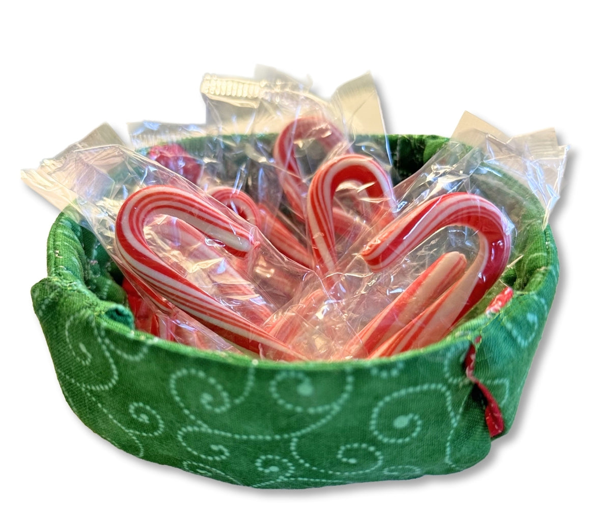 Christmas Microwave Quilted Bowl Cozies In the Hoop Machine Embroidery Design