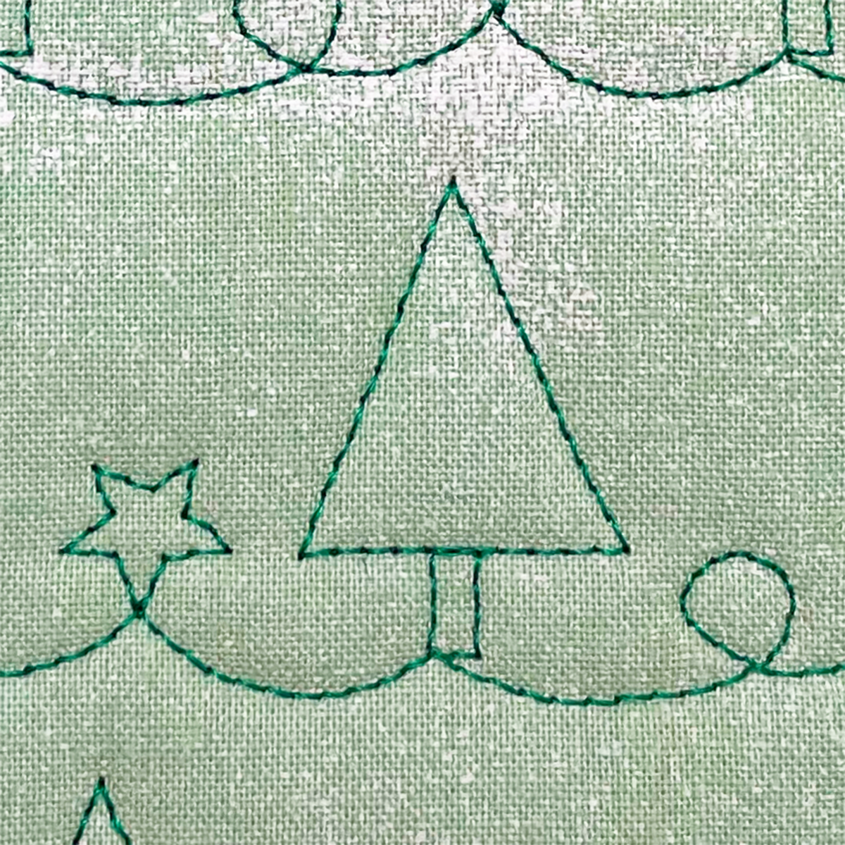 Christmas Trees &amp; Stars Quilting &amp; Backgrounds Machine Embroidery Design Set