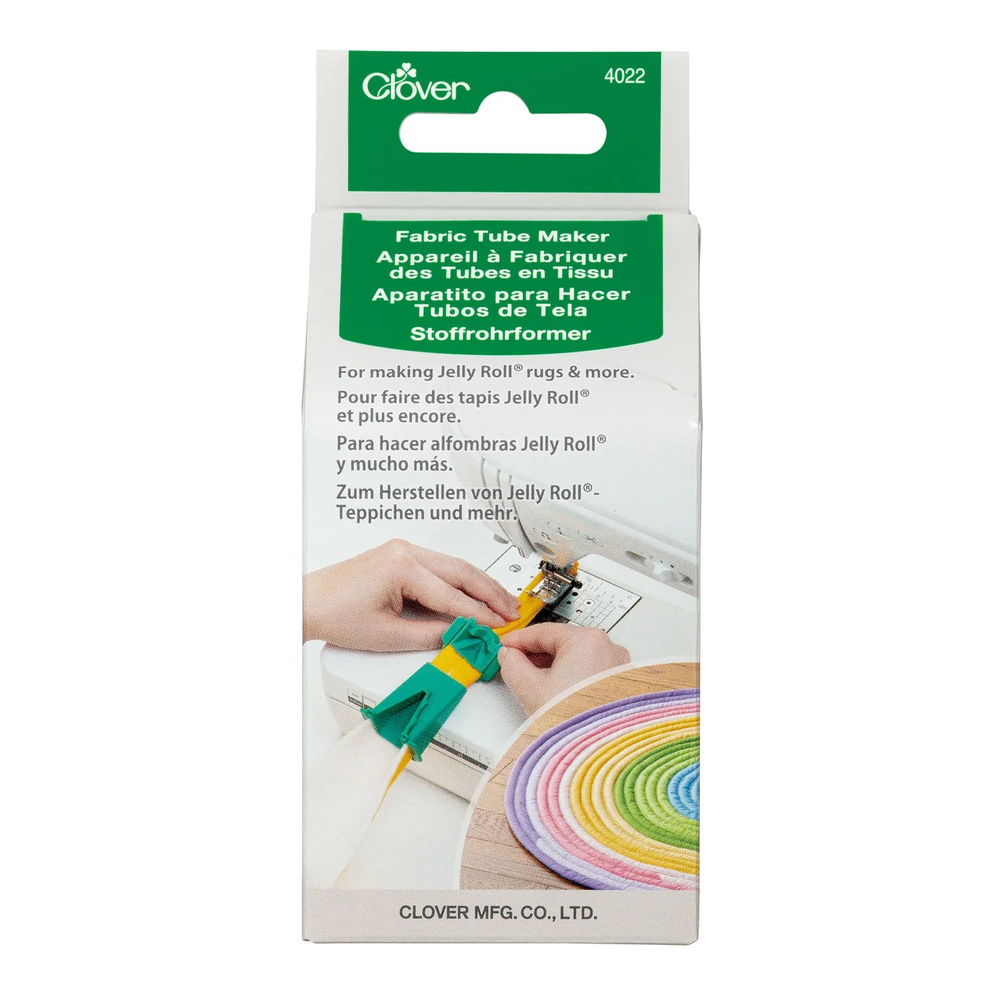 Fabric Tube Maker by Clover for Jelly Roll Rugs