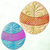 Elegant Easter Eggs Trivets In the Hoop Embroidery Design