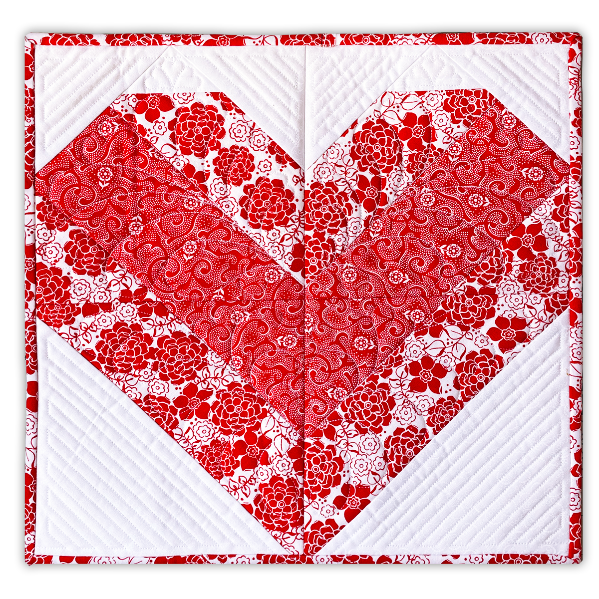 Sweetie Pie Valentine Quilt In-the-Hoop Machine Embroidery Set