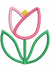 Tulip Towel Toppers In-the-Hoop Machine Embroidery Design Set