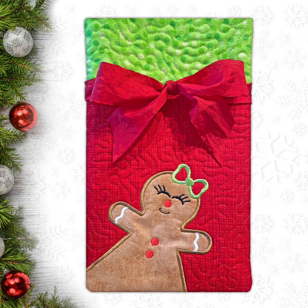 Gingerbread Gift Bags In the Hoop