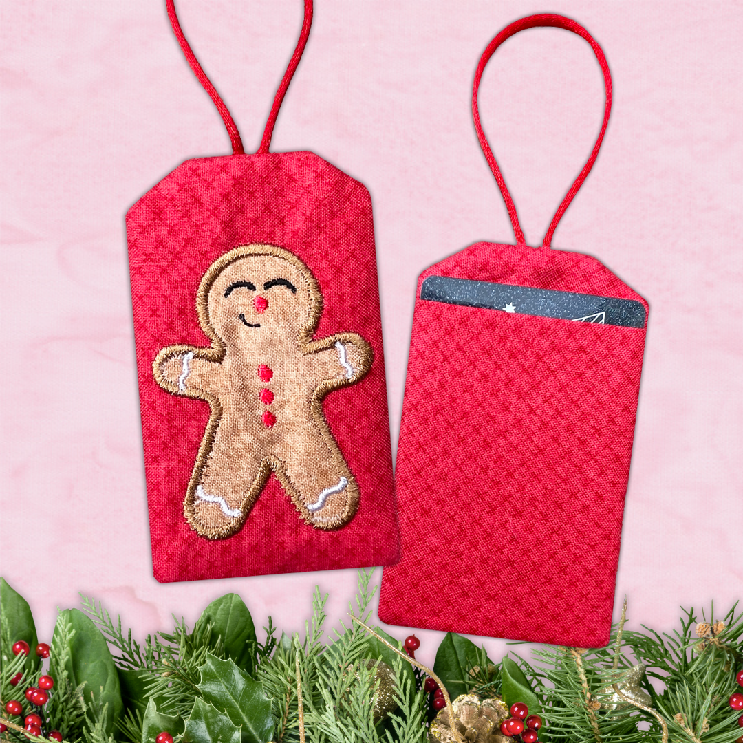 Gingerbread Gift Card Holder Ornament