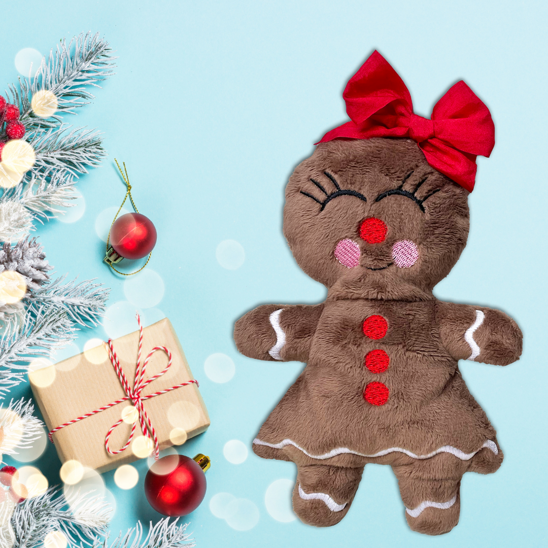 Gingerbread Softies In the Hoop Machine Embroidery Design