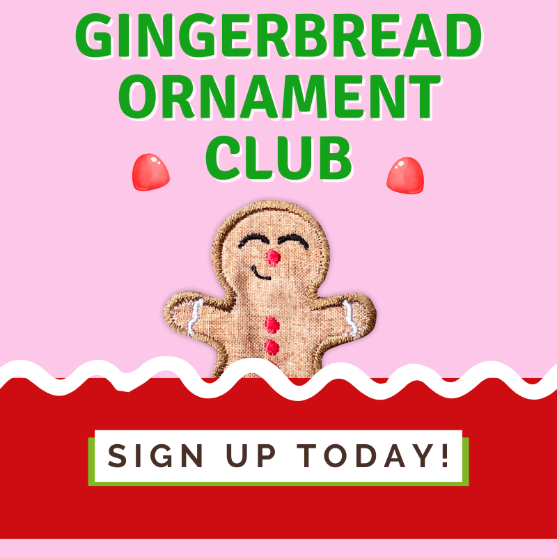 Gingerbread Ornament Club 2024