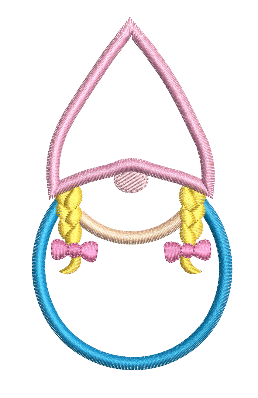 Gnomes & Mushrooms Applique Set