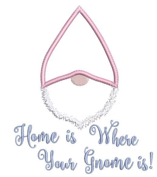 Gnomes & Mushrooms Applique Set