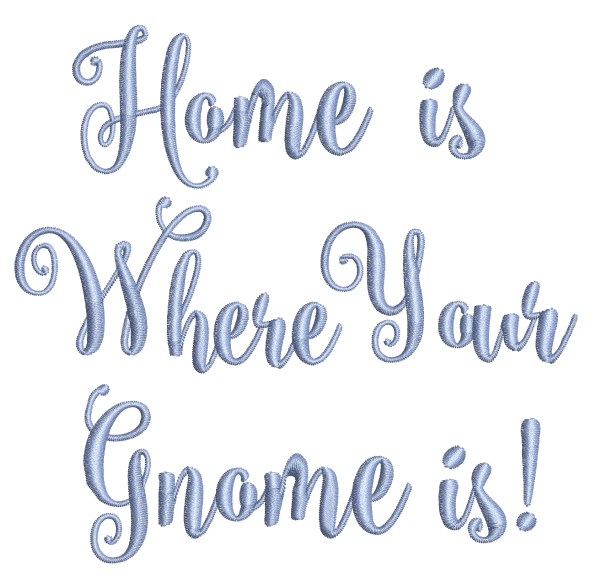 Gnomes & Mushrooms Applique Set