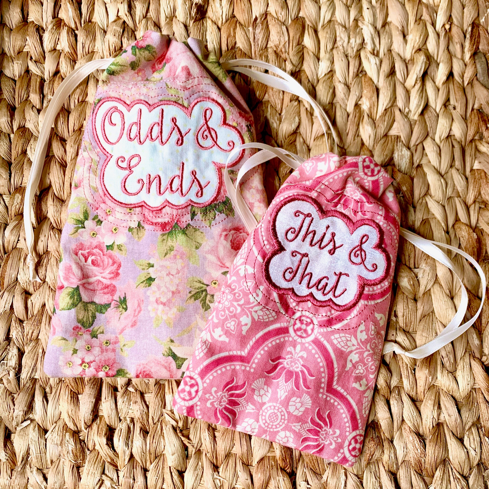 Drawstring Ditty Bags Design Set