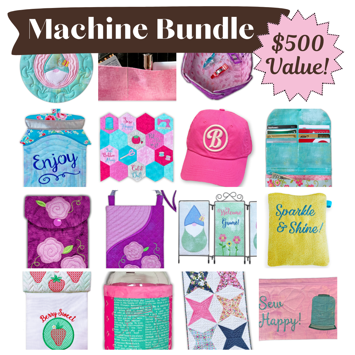 Dealer Machine Purchase Gift Bundle - PicklePie Designs