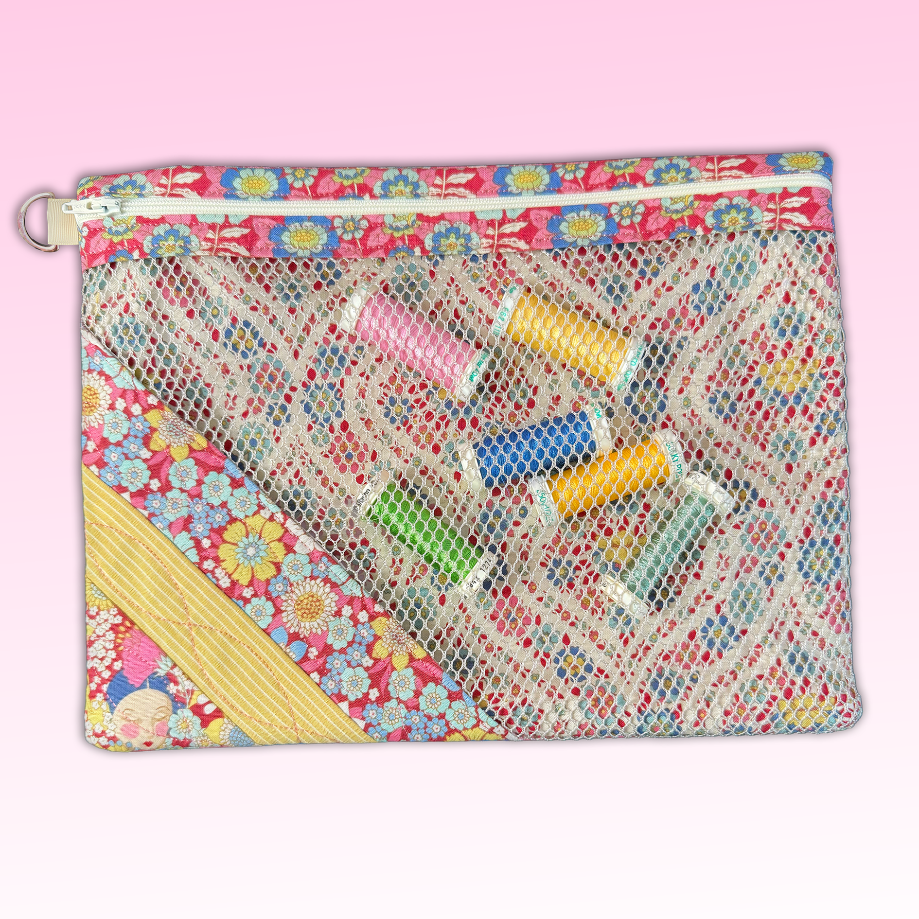 Make It Mesh Bag In the Hoop Machine Embroidery Design Set