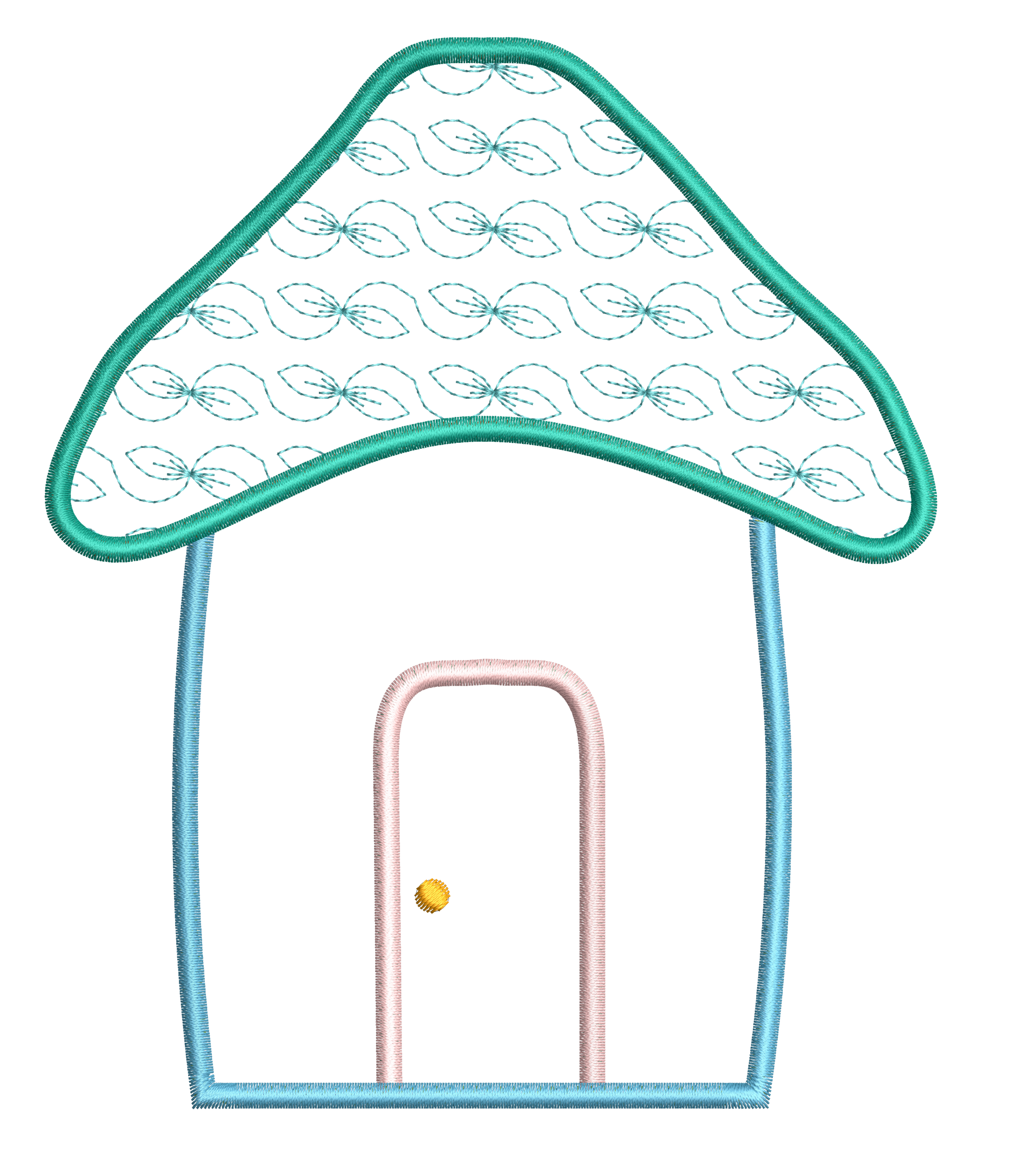 Gnomes & Mushrooms Applique Set