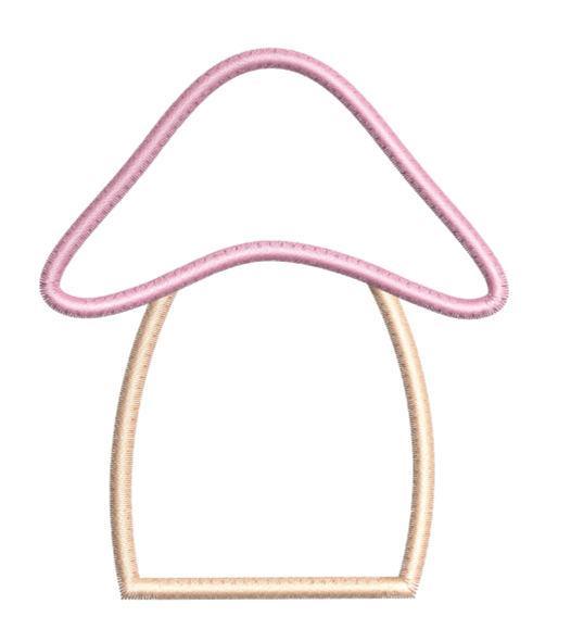 Gnomes & Mushrooms Applique Set