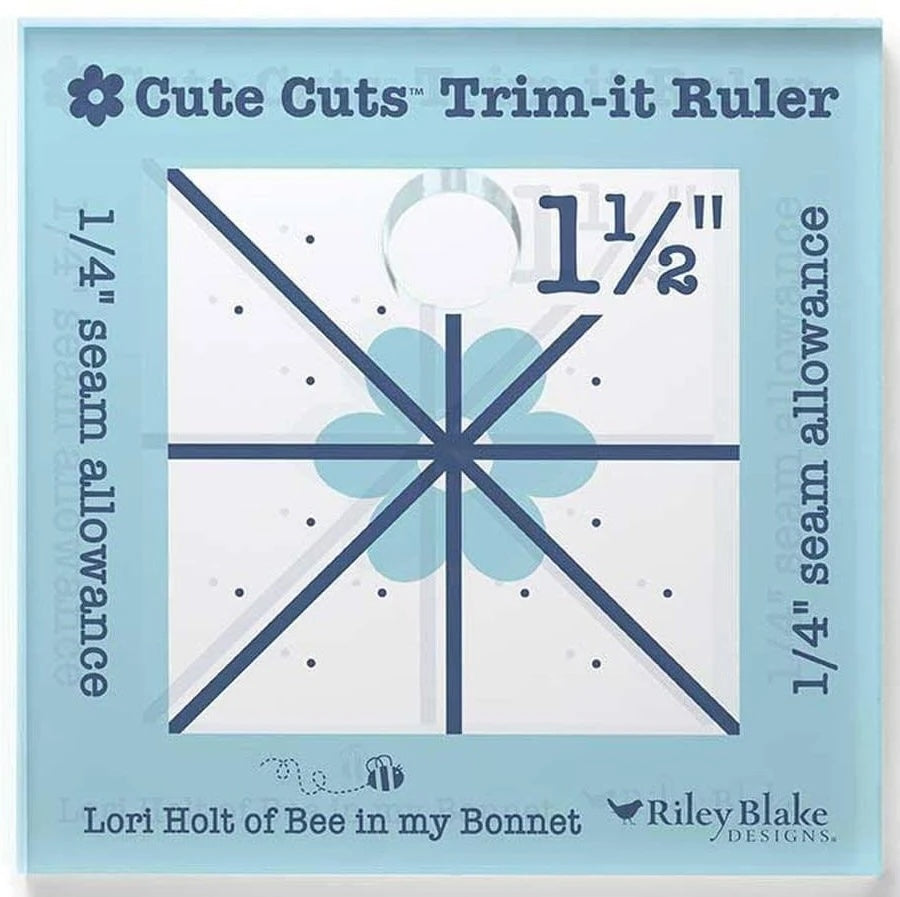 Cut Cutes Quilt Ruler set by Lori Holt