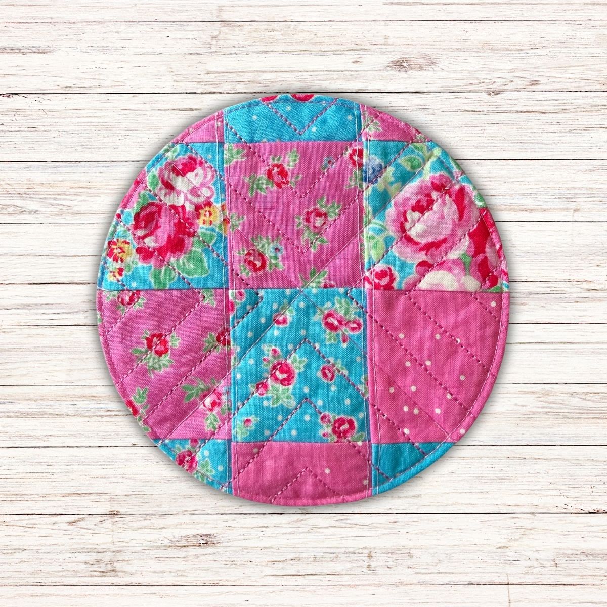 Patchwork Jar Opener Sewing/In-the-Hoop Machine Embroidery Design