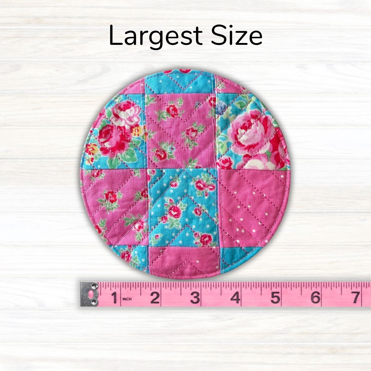 Patchwork Jar Opener Sewing/In-the-Hoop Machine Embroidery Design