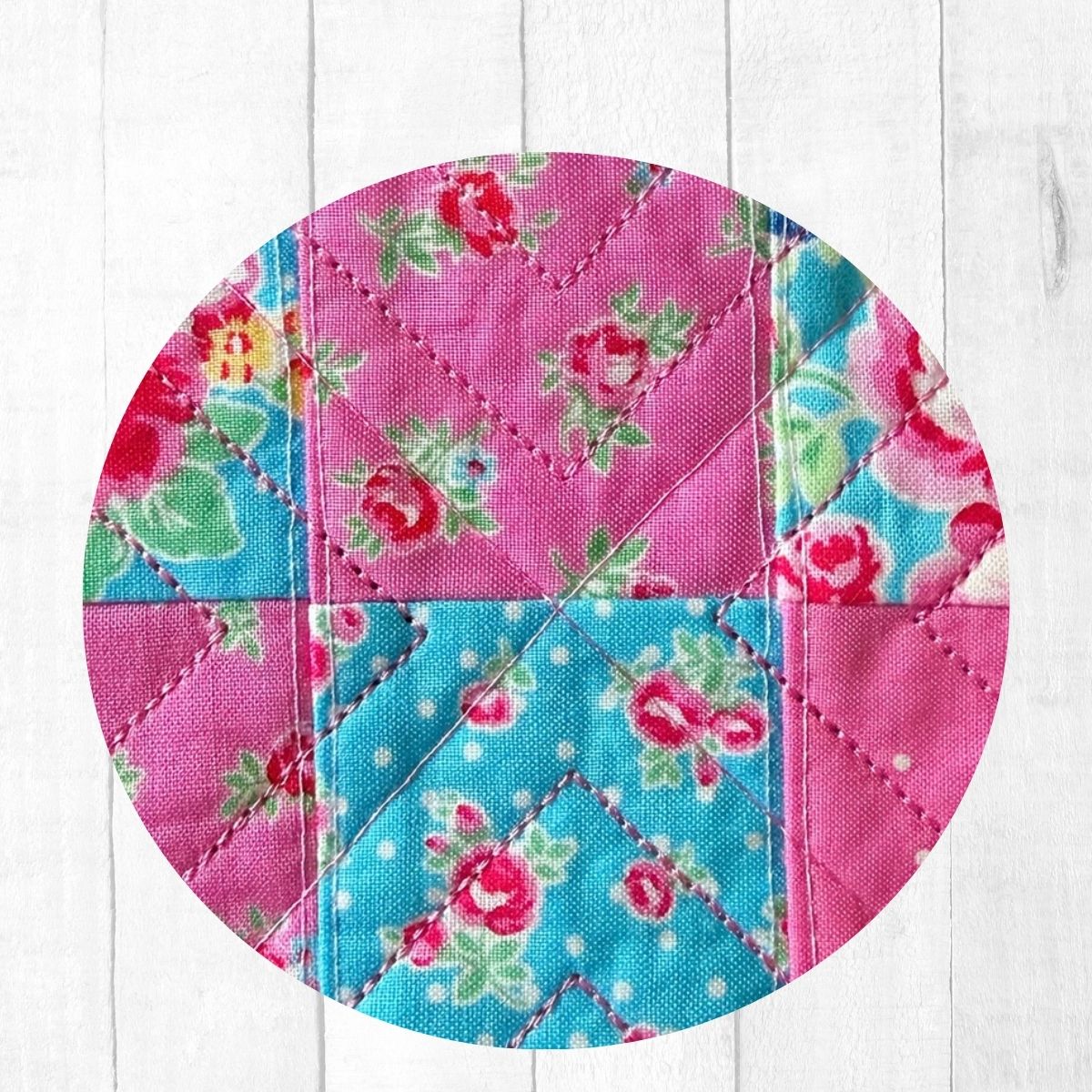 Patchwork Jar Opener Sewing/In-the-Hoop Machine Embroidery Design