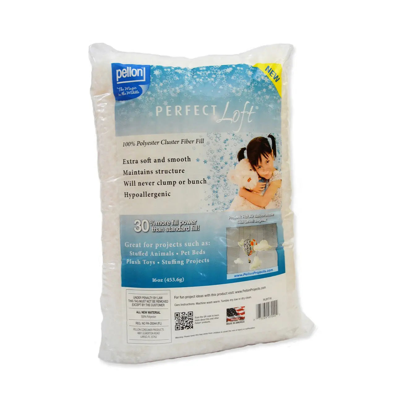 Perfect Loft Cluster Fibers