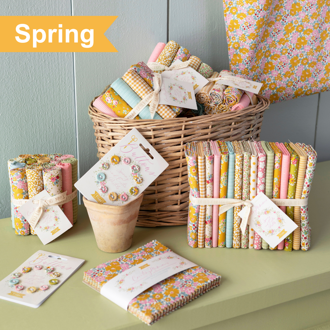 Tilda Creating Memories Fat Eight Fabric Bundles: Choose Your Colorway