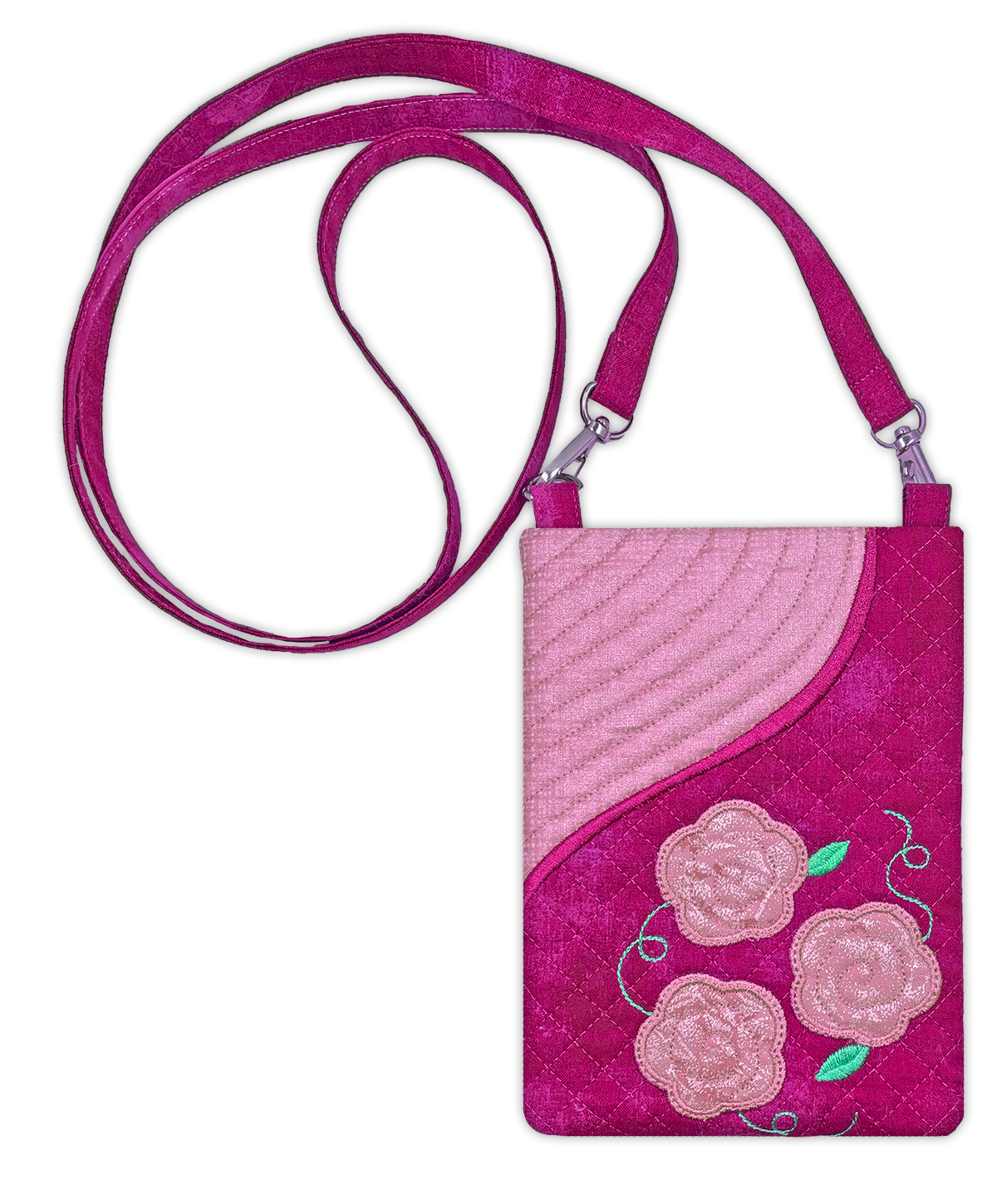 Posy Crossbody Bags In the Hoop Embroidery Design