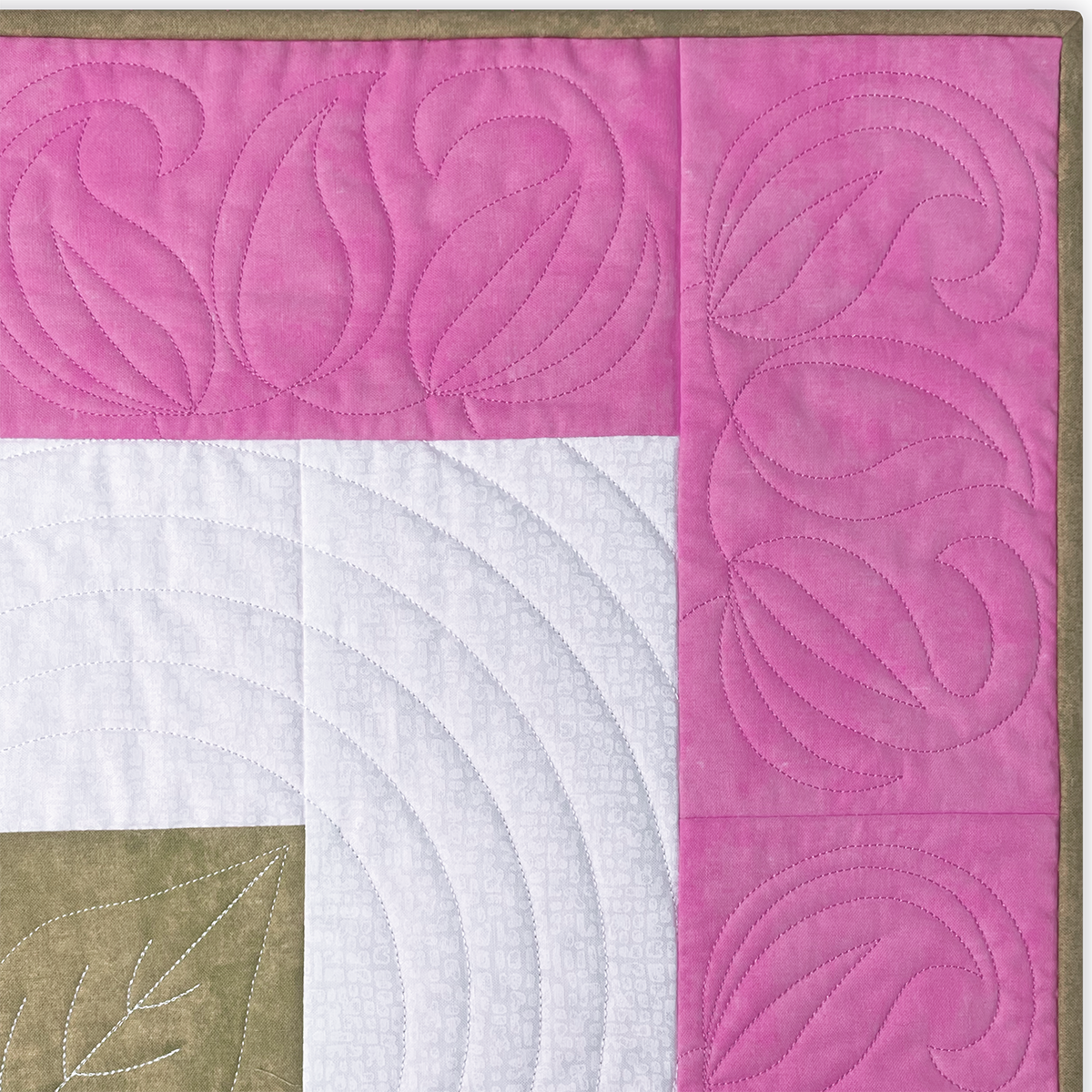 Quilt Borders Series 2: Petals In-the-Hoop Machine Embroidery