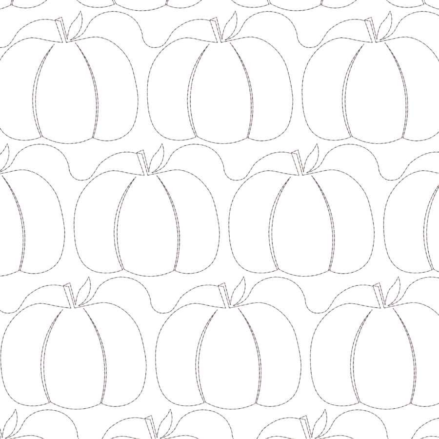 Pumpkin Quilting &amp; Backgrounds Machine Embroidery Design Set