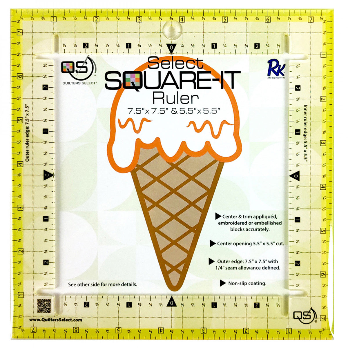 Quilter&#39;s Select Square It Ruler