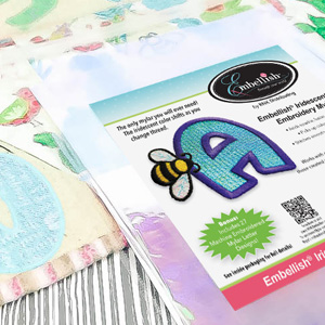 Iridescent Embroidery Mylar for In the Hoop Designs