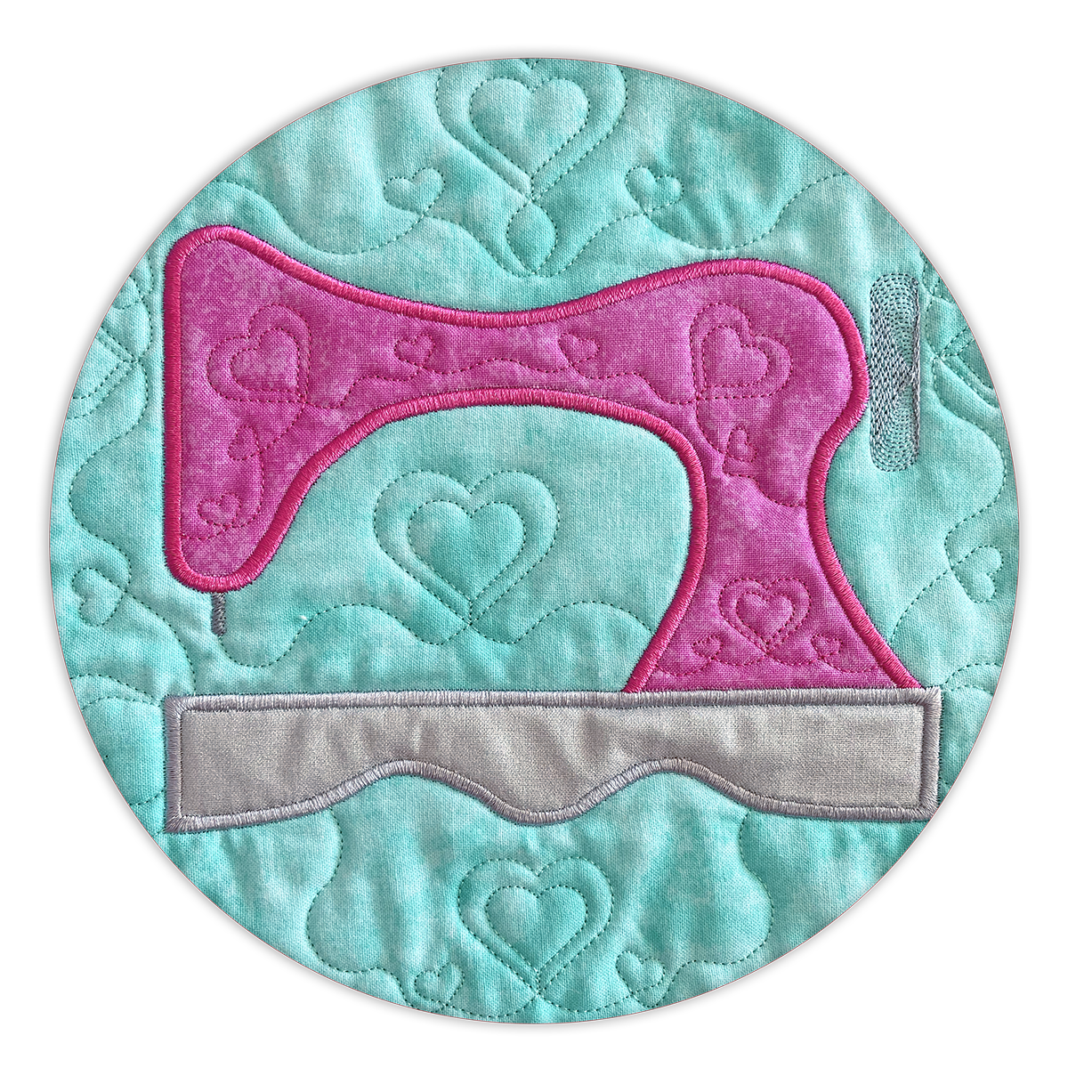 Sewing Room Machine Embroidery Applique Set