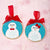 Snowman Ornament In the Hoop Embroidery Design Set