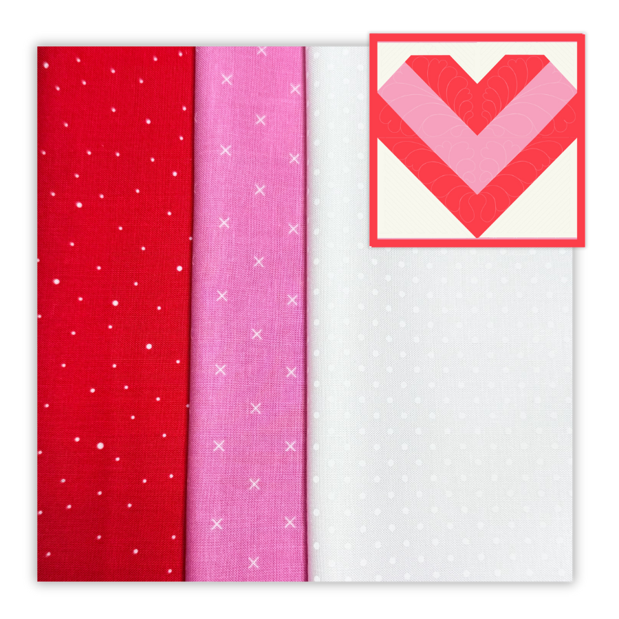 Sweetie Pie Quilt Fabric Supply Kit