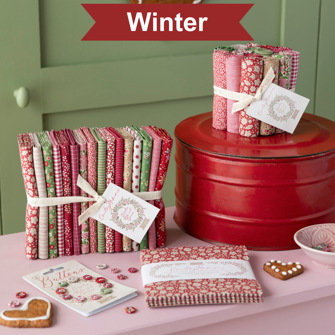 Tilda Creating Memories Fat Eight Fabric Bundles: Choose Your Colorway