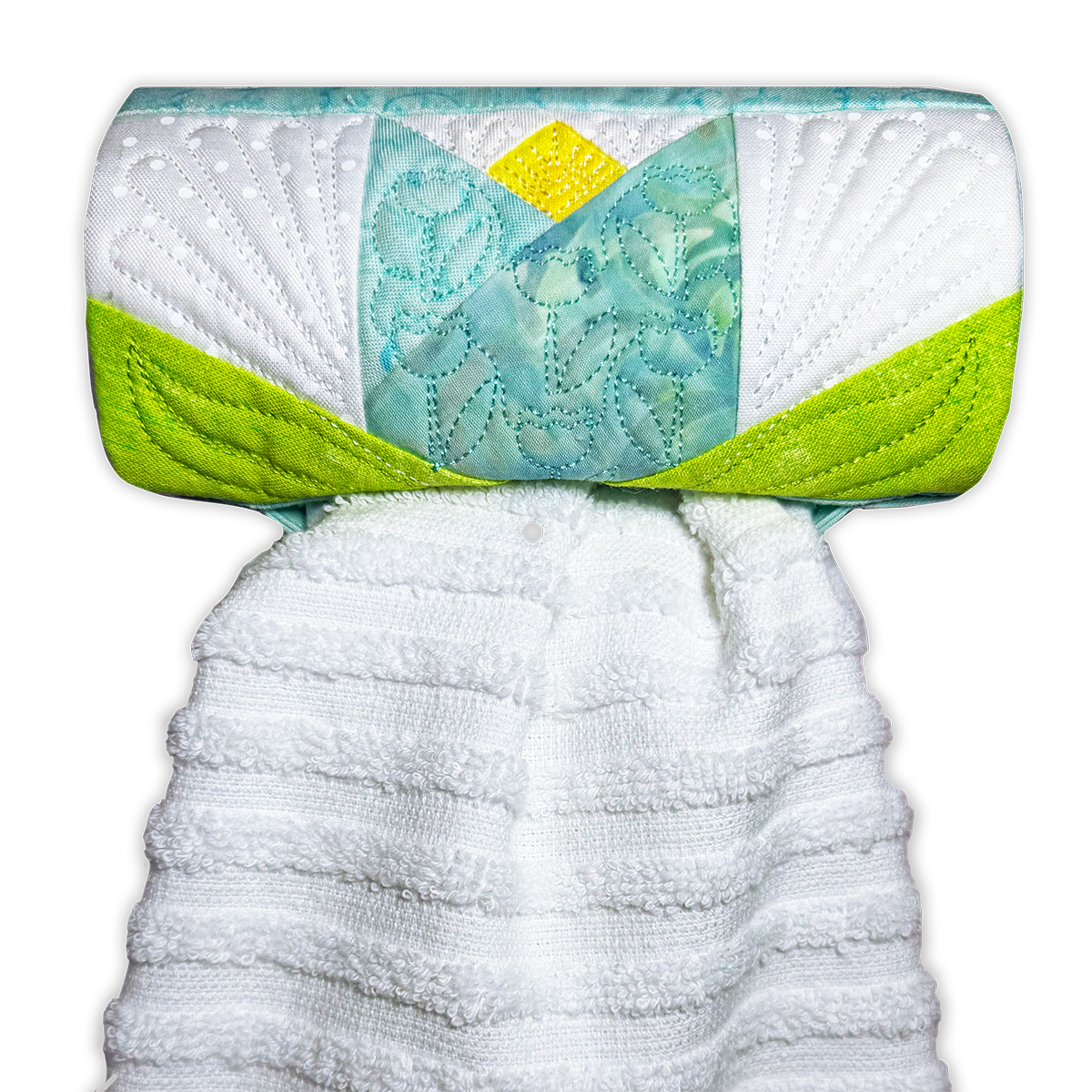 Tulip Towel Toppers In-the-Hoop Machine Embroidery Design Set